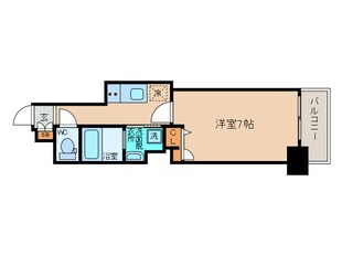 エスライズ天満橋の物件間取画像